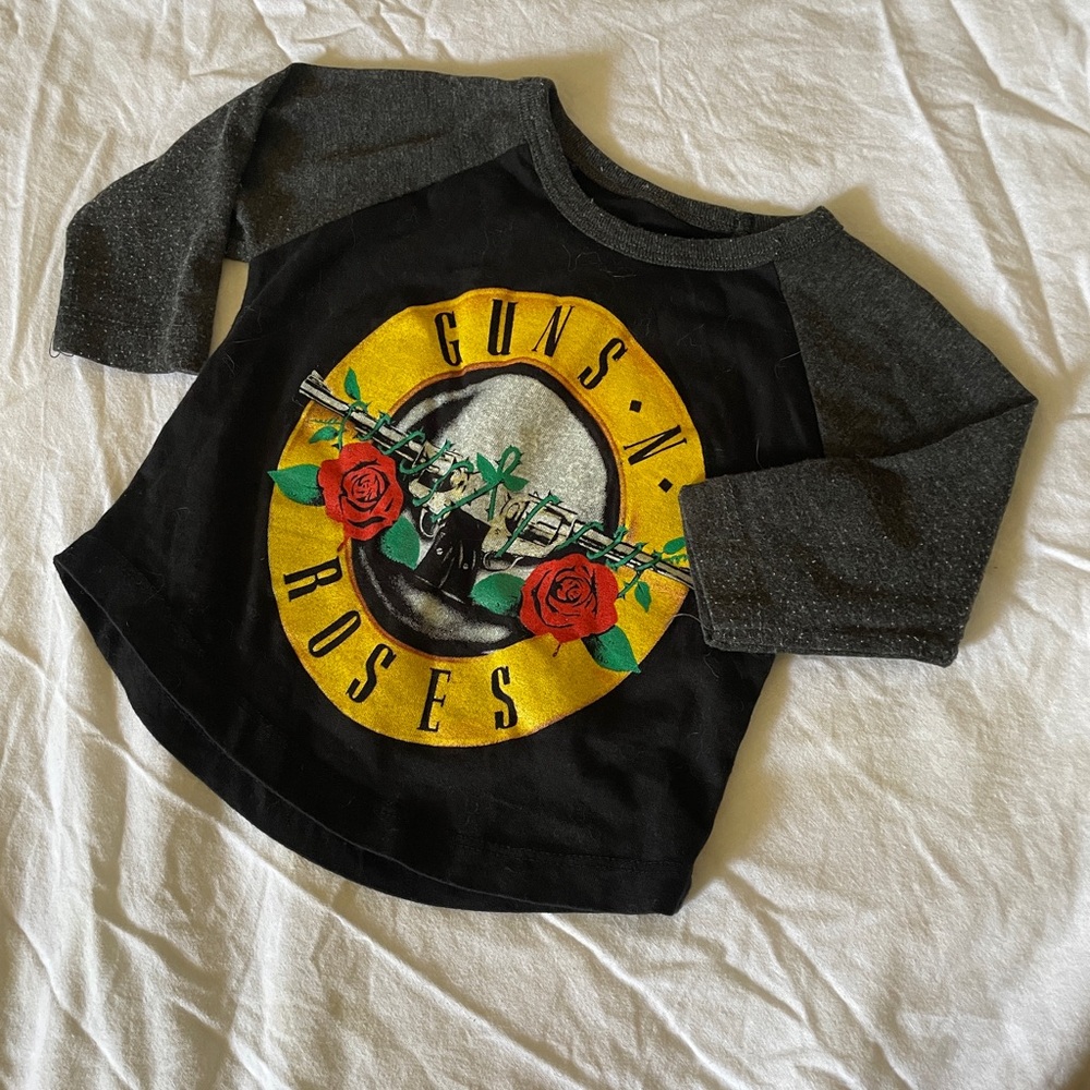 Gunsnroses baby graphic baby tee